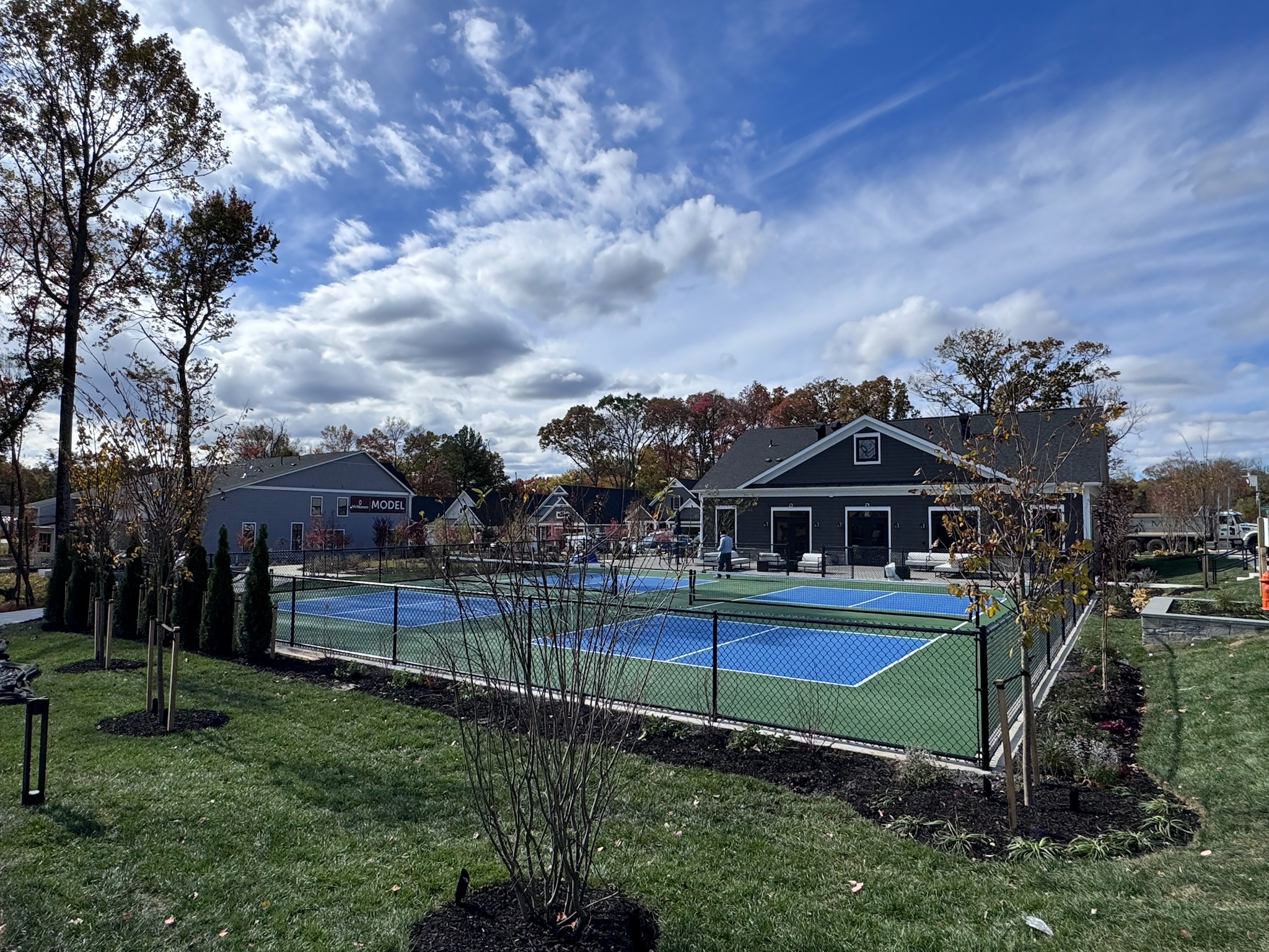 pickleball court ellicott city - back creek builders