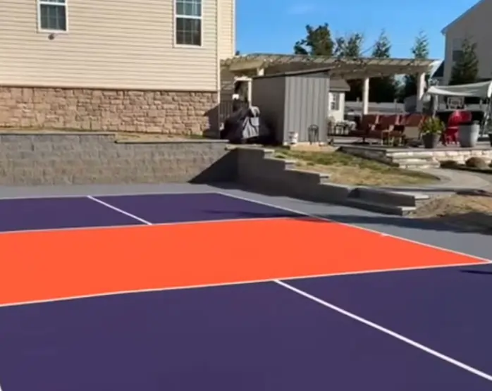 Custom Backyard Pickleball Court - Back Creek Builders